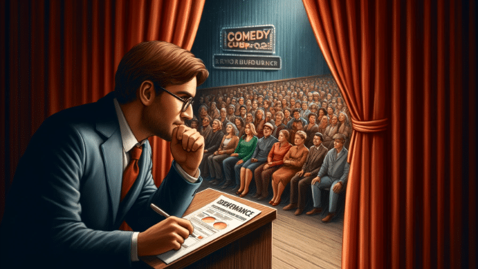 regler för stand up comedy