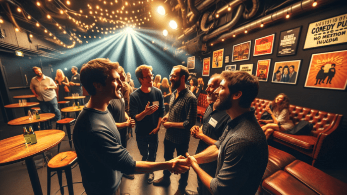 BYGGA EN KARRIÄR INOM STANDUP-COMEDY