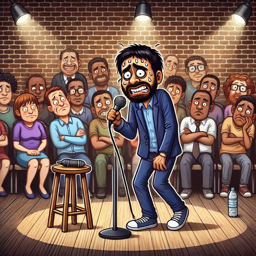 10 Tips för att Misslyckas med Stand-Up Comedy