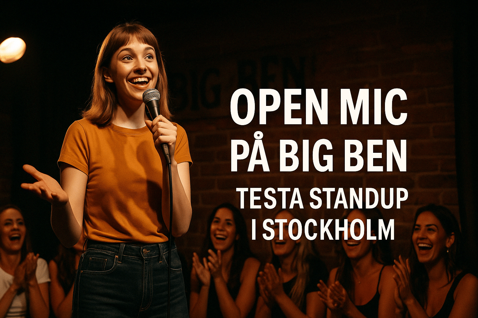 Så funkar Open Mic på Big Ben