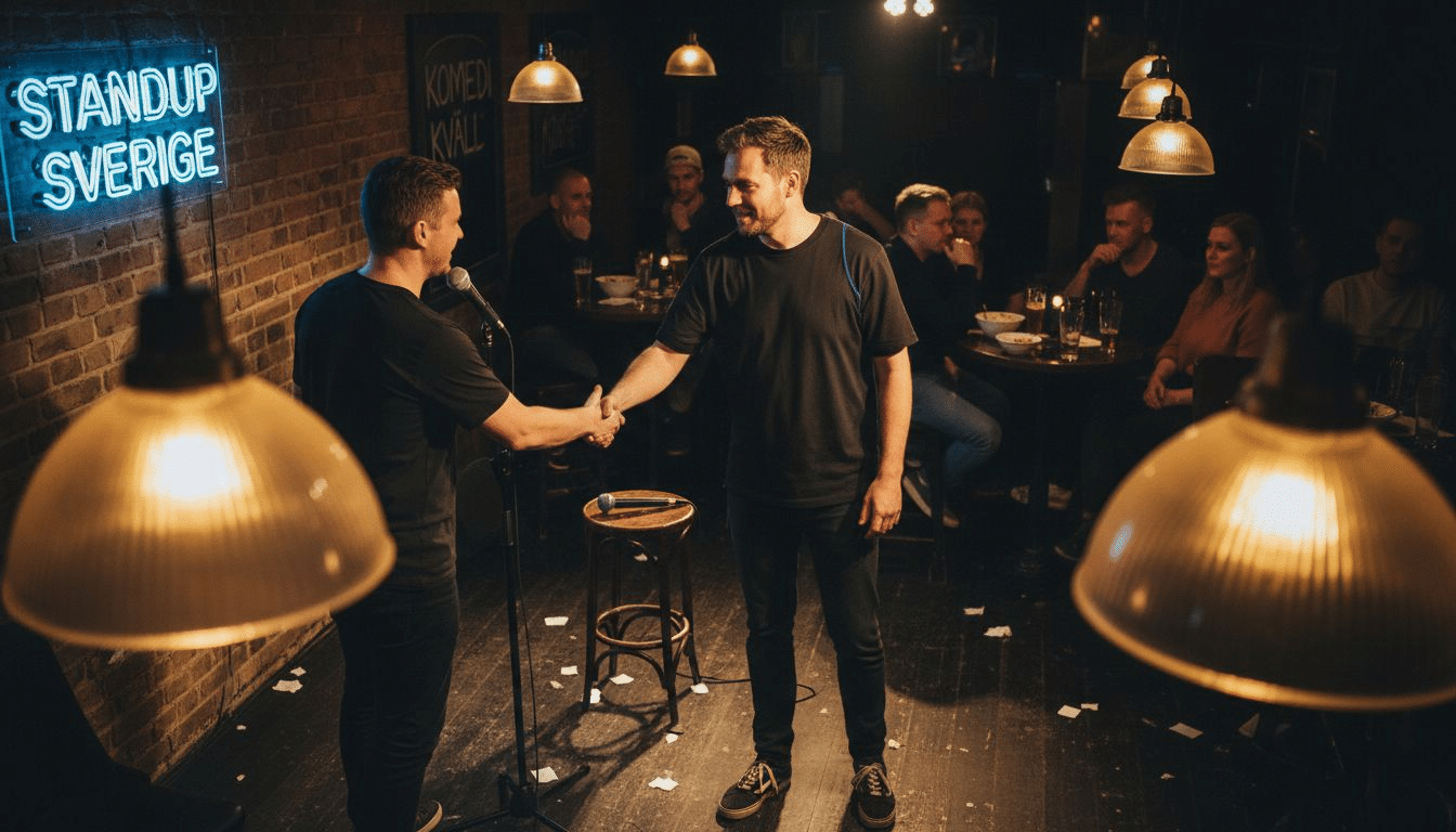 Komiker nätverkande tips Bygg starka branschkontakter